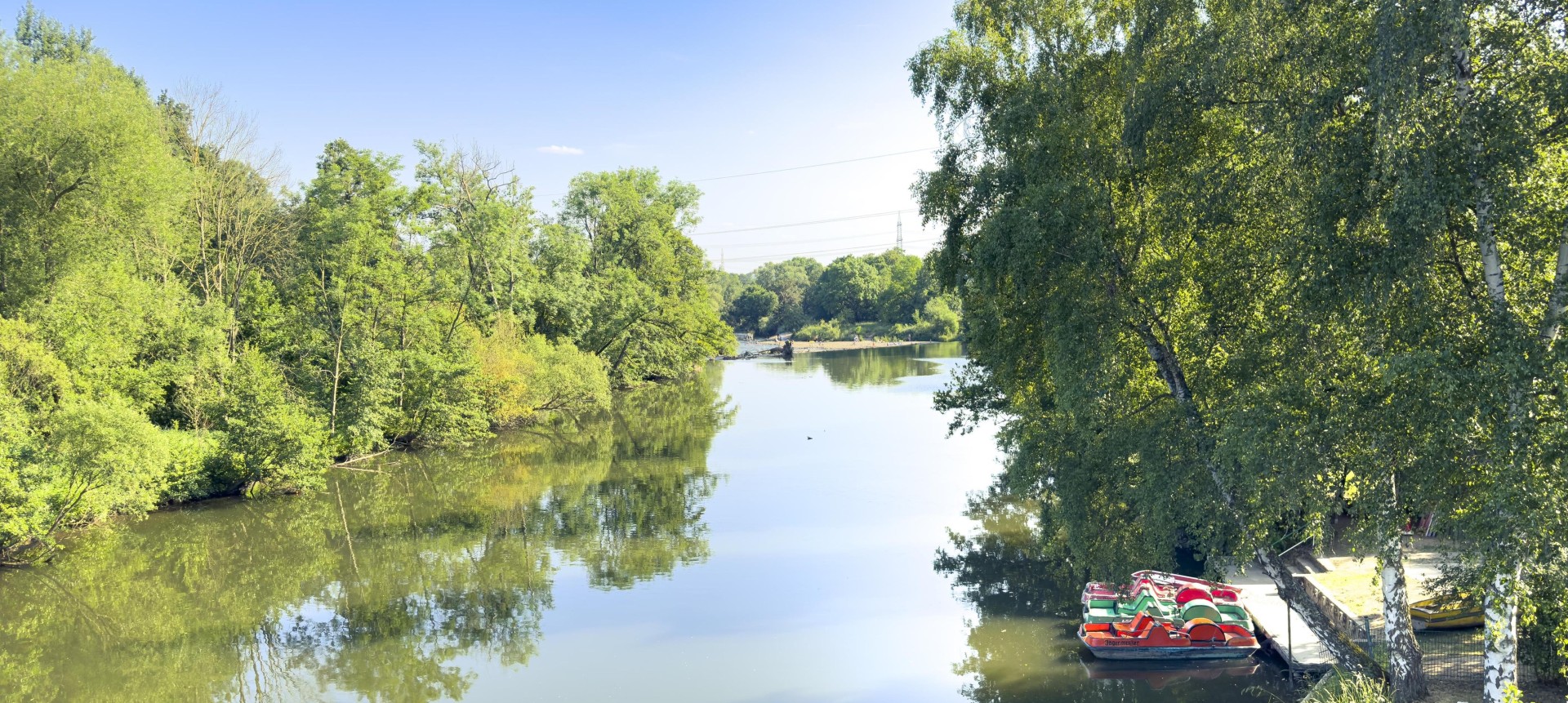 Bootsverleih an der Agger