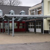 Grundschule Blücherstr Überdachung