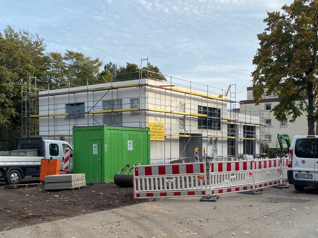 Feuerwehrgerätehaus Bergheim Ansicht Roh Bild