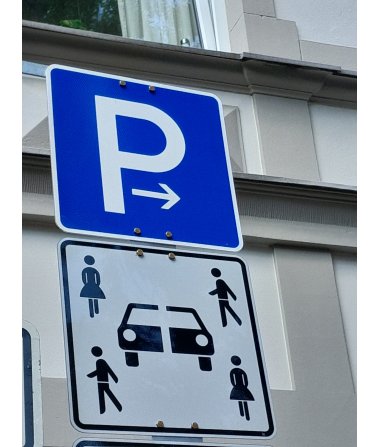 Hinweisschild CarSharing