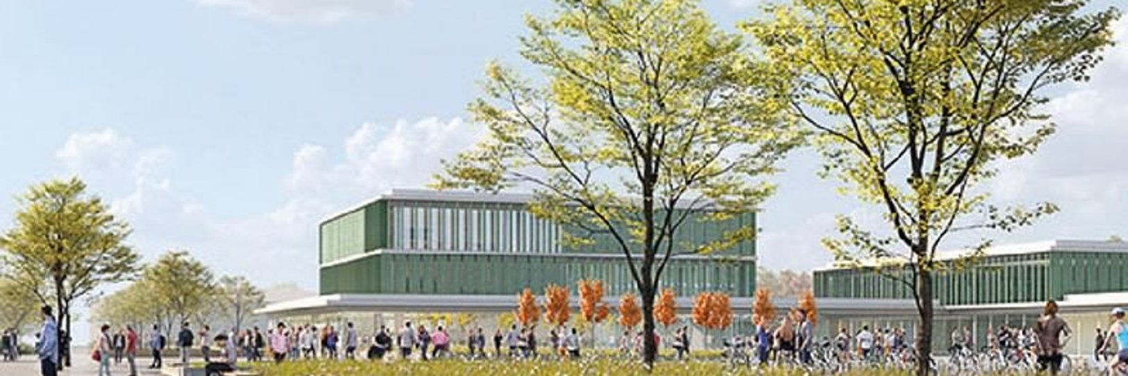 Schulneubau auf dem erneuerten Campus Schulneubau auf dem erneuerten Campus