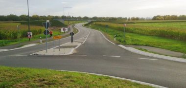 Foto Ortsumgehung Kriegsdorf fertiggestellt 21.08.2017 Foto Ortsumgehung Kriegsdorf fertiggestellt 21.08.2017
