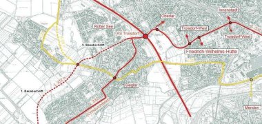 Übersichtsplan Ortsumgehung Kriegsdorf L 332n Übersichtsplan Ortsumgehung Kriegsdorf L 332n