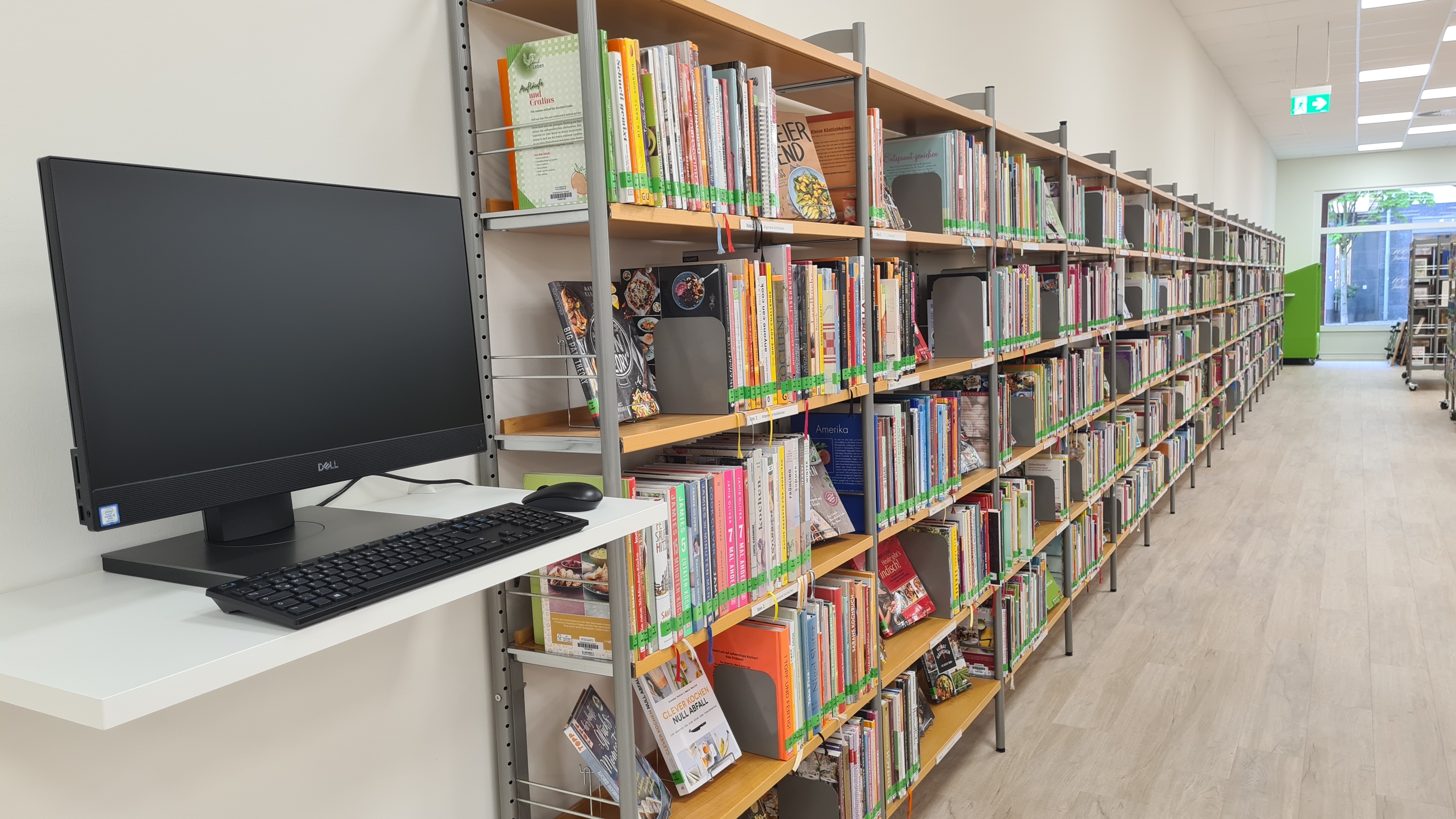 Das Innere der Stadtbibliothek