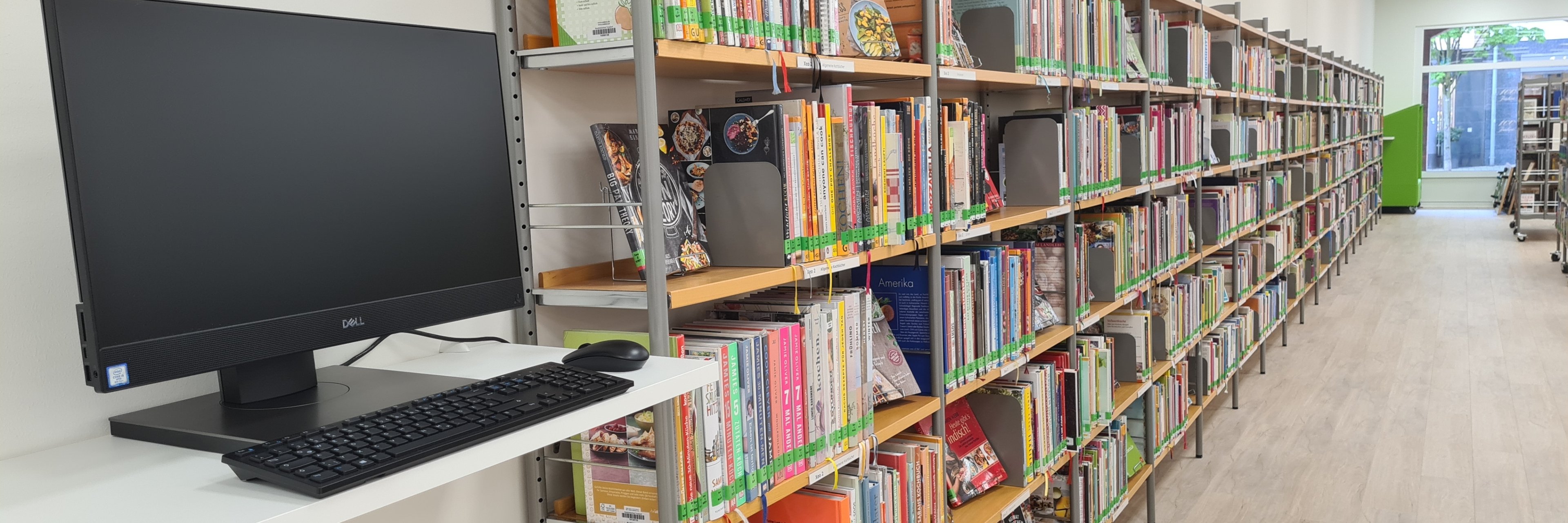 Das Innere der Stadtbibliothek