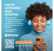 Zu sehen ist das neue digitale Angebote der Stadtbibliothek Troisdorf: Blinkist.
