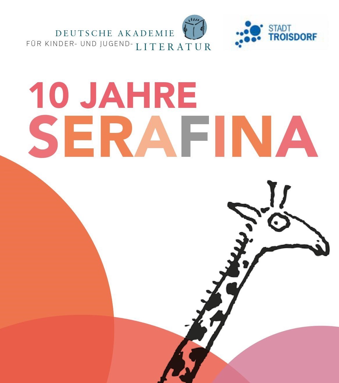 Ausschnitt: Serafina Giraffe Stilisierter Giraffenkopf