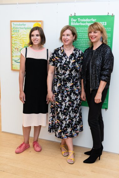 Sabine Kranz, Susanne Straßer und Alexandra Prischedko - Preisträgerinnen des TBP 2023
