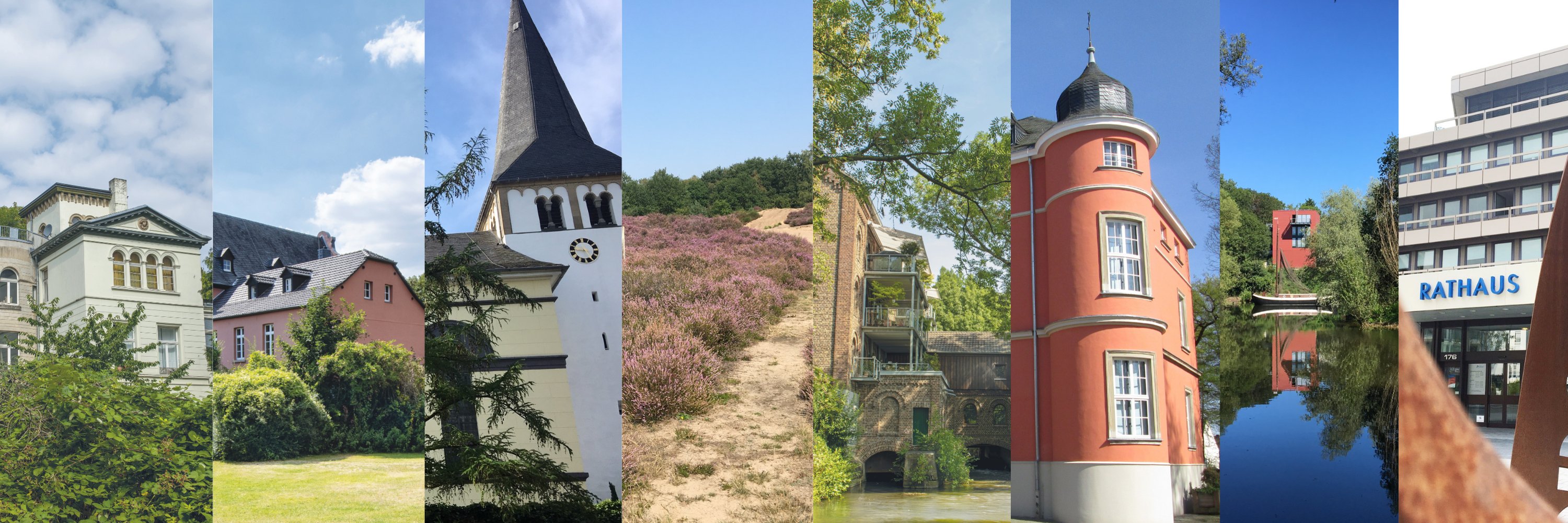 Troisdorfer Stadtteile Fotocollage Troisdorfer Stadtteile