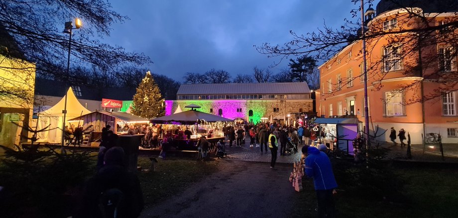 Weihnachtsmarkt 2021 auf Burg Wissem