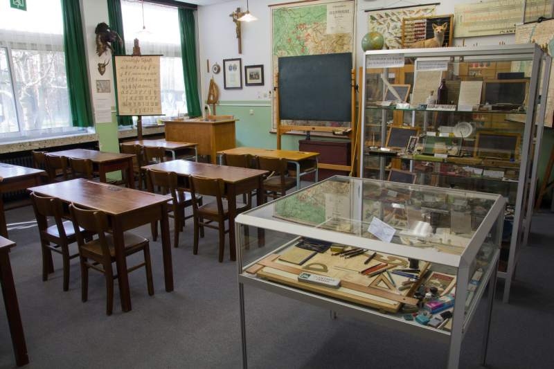 Historisches Klassenzimmer im Georg-Kerschensteiner-Berufskolleg