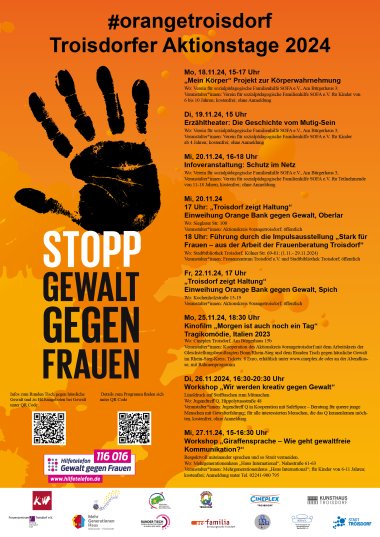 Plakat Orange Troisdorf