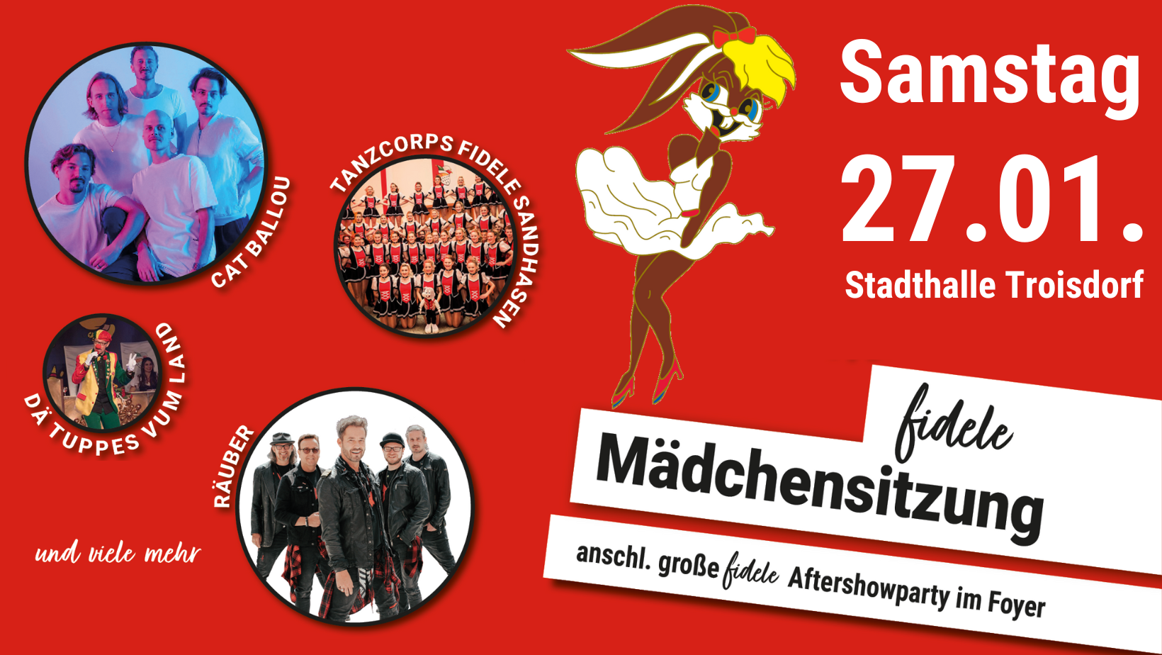 Fidele Mädchensitzung 2024 | Stadt Troisdorf