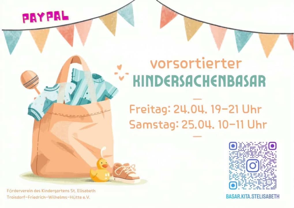 Plakant Kinderflohmarkt