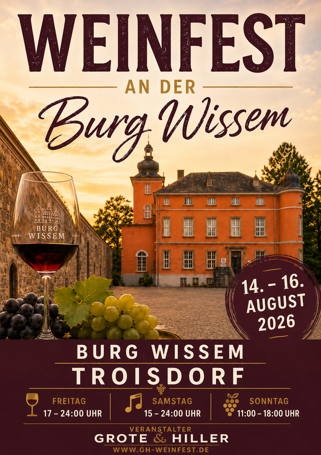 Plakat Weinfest
