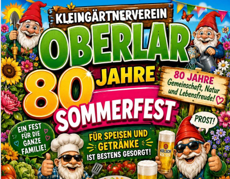 Plakat Sommerfest
