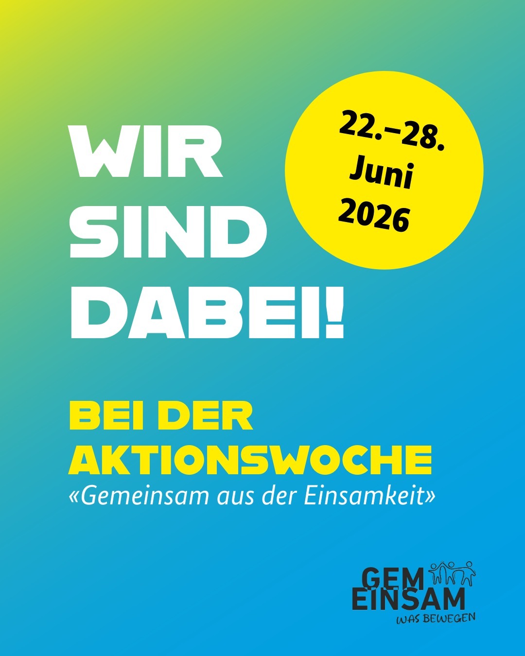 Plakat Aktionstage