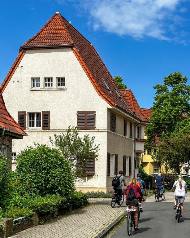 Fahrradfahrer in Troisdorf