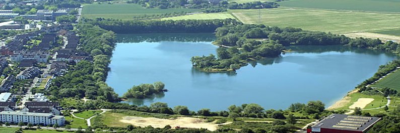 Der Rotter See Luftaufnahme des Rotter Sees