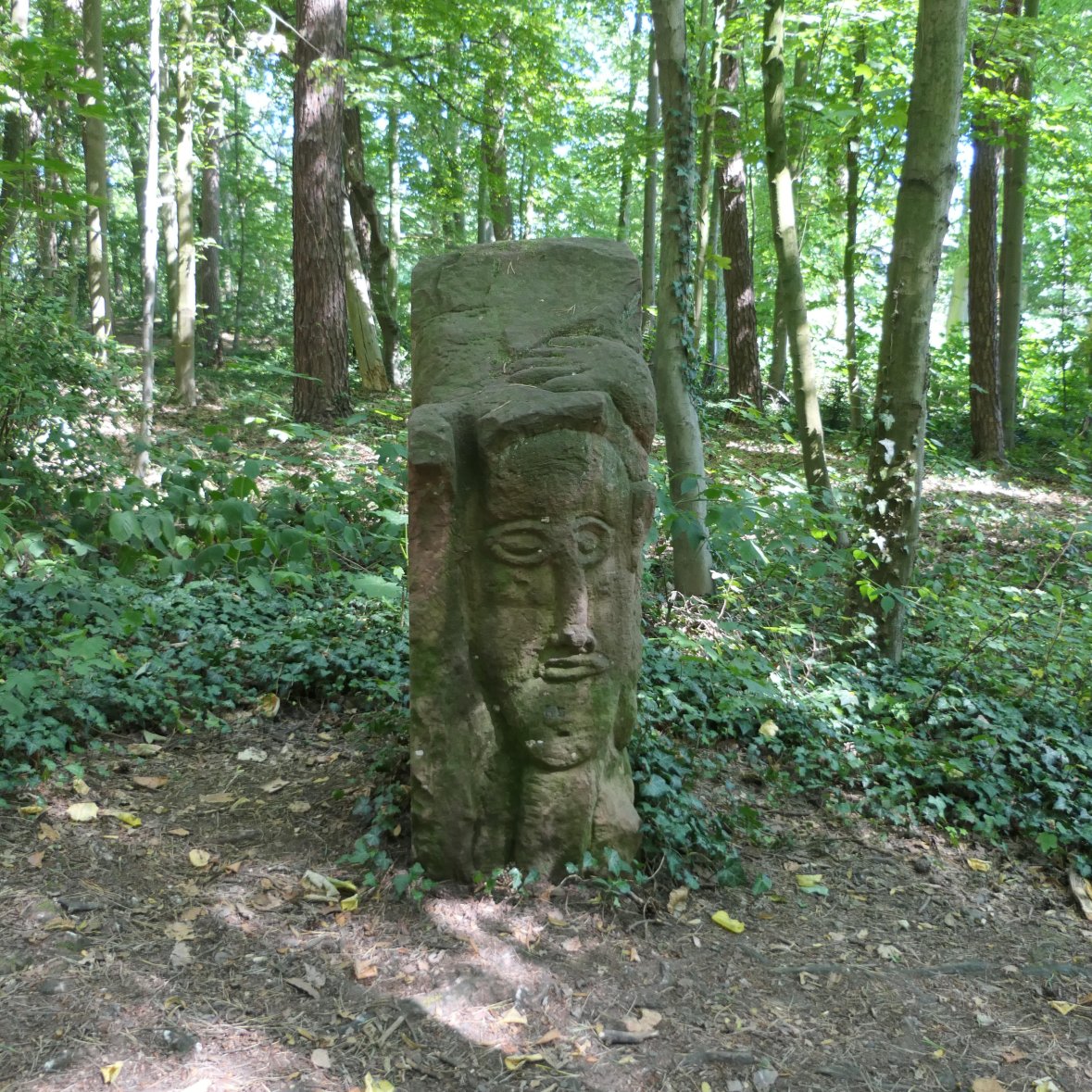 Reliefstein, Waldpark