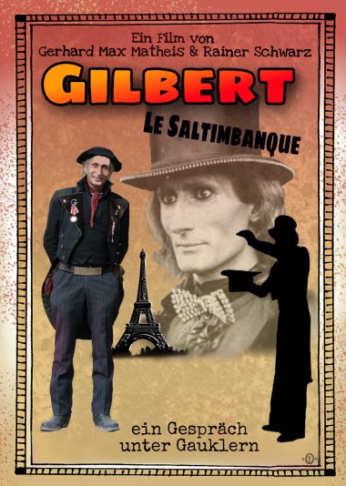 Filmposter "Gilbert le Saltimbanque - Ein Gespräch unter Gauklern"