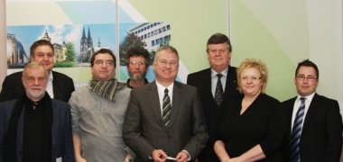 v.l.: Göllner, Lehmann, Möws, Aschenbrenner, Jablonski, Lindlar, Schlich, Thalmann