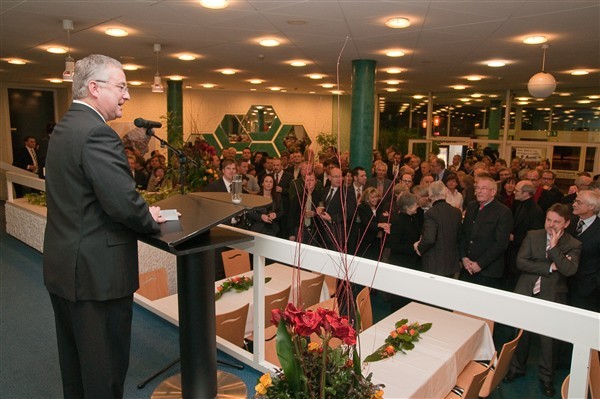 Bürgermeister Klaus-Werner Jablonski sprach im Rathaus über die Situation unserer Stadt. (Foto: Udo Schumpe)