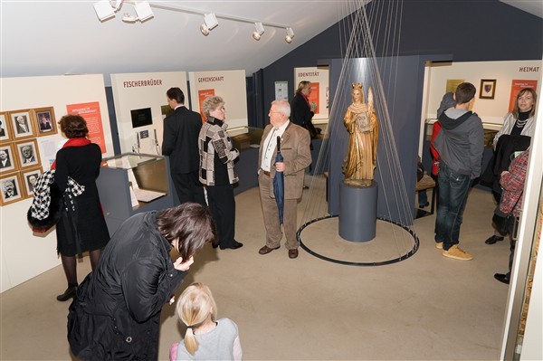 Sankt Katharina in der Ausstellung des Museums. Foto: Udo Schumpe.