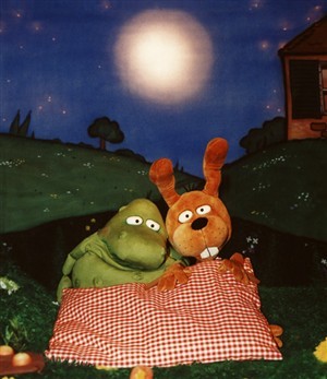 Wo sich Hase und Frosch gute Nacht sagen - in der Stadtbibliothek.