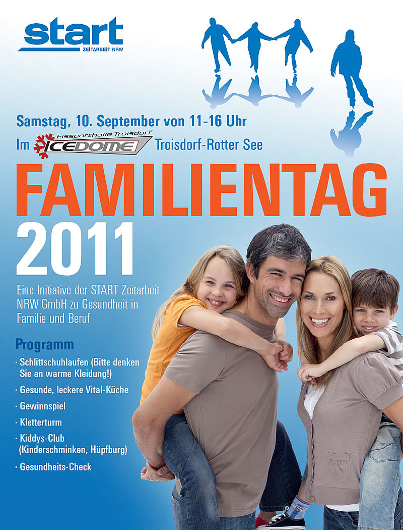 Willkommen beim Familientag im ICEDOME
