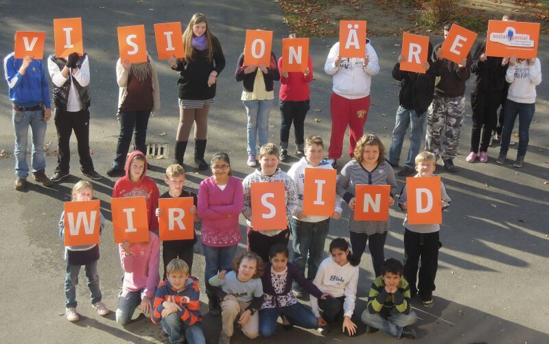 Die Schüler der Don-Bosco-Schule in Sieglar sind sozialgenial.