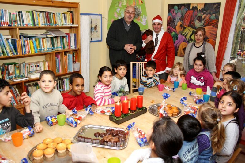 Nikolausfeier im Mehrgenerationenhaus.