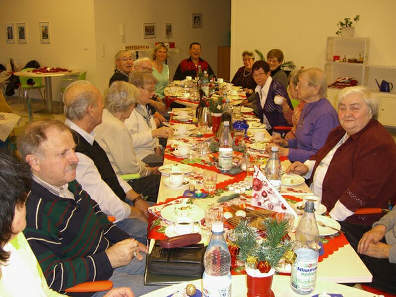 Viel Spaß hatten die Seniorinnen und Senioren bei ihrer Nikolausfeier im Alten Wasserwerk.