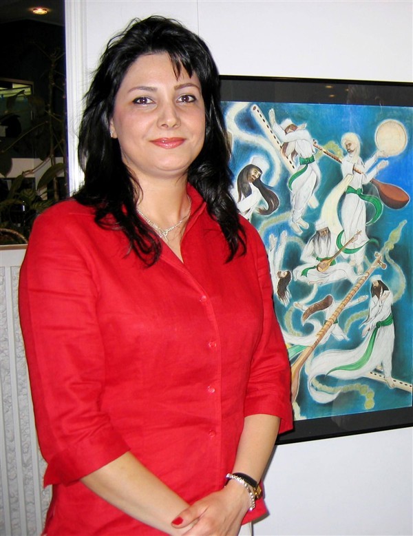 Neda Boloury zeigt Bilder im ARThaus RAThaus.