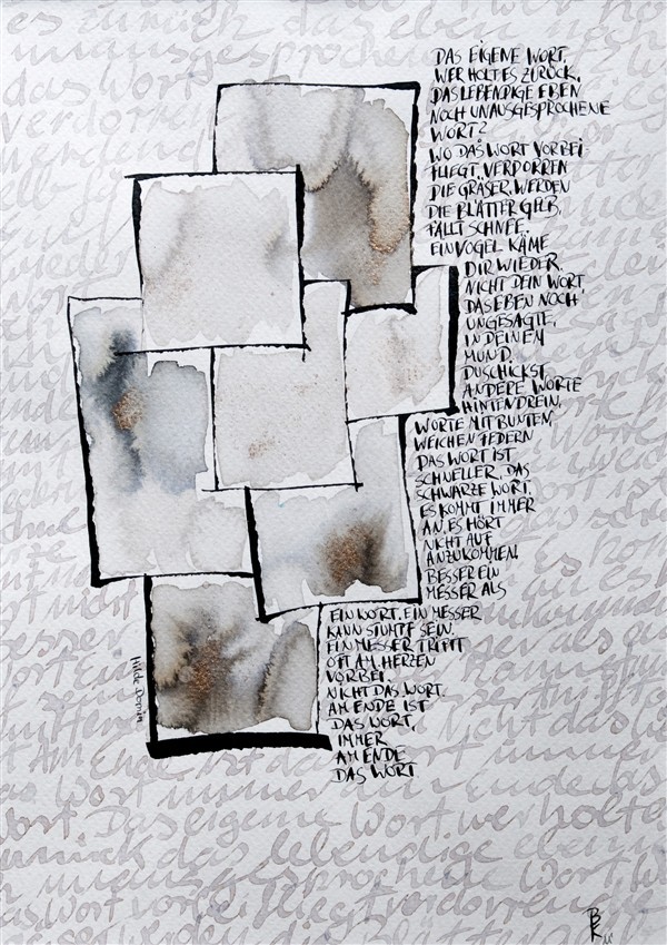 Kalligrafie von Birgit Kirsch.