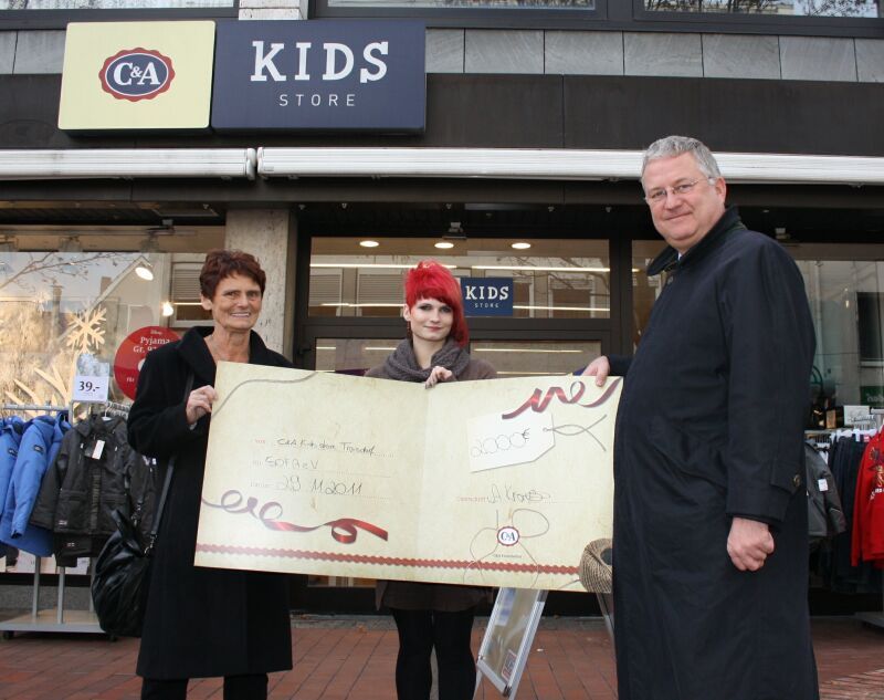 C&A spendete für den Troisdorfer Verein SOFA.