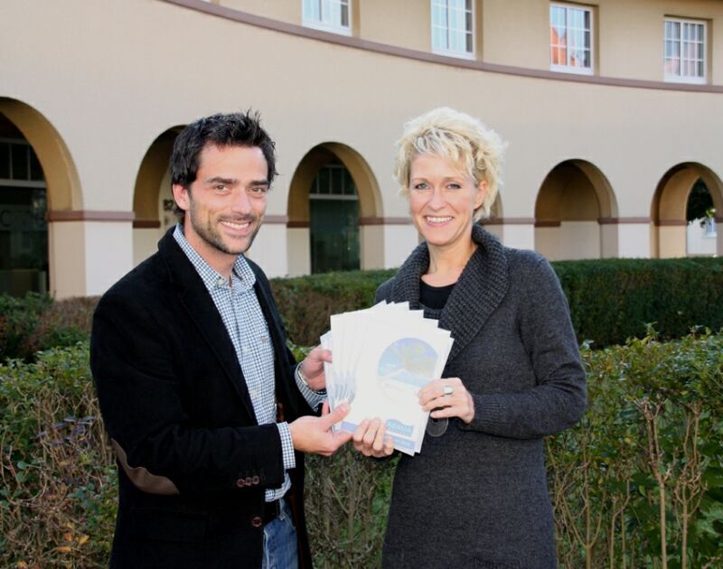 Sehr zufrieden mit dem Standort Troisdorf: Karin Blick und Thorsten Trojan.