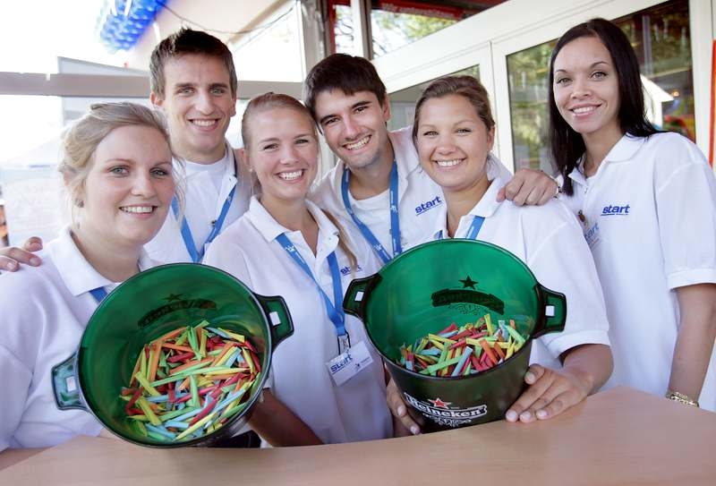 Das nette Helferteam von Start Zeitarbeit