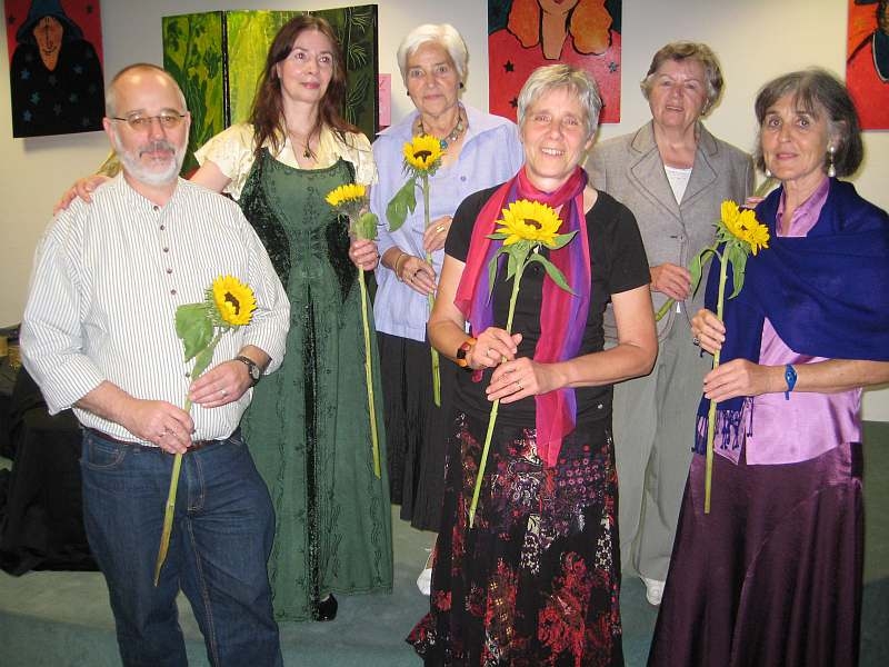 Die MärchenerzählerInnen: Gerd Langer, Roswita Harms, Similde Dietrich, Maria Jansen, Inge Hallfeldt, Annerose Meller