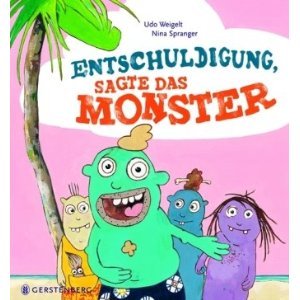 Eine Monsterentschuldigung: Buchcover aus dem Gerstenbergverlag.