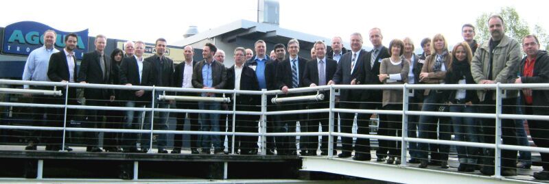 Teilnehmer von ÖKOPROFIT Troisdorf trafen sich im Aggua.