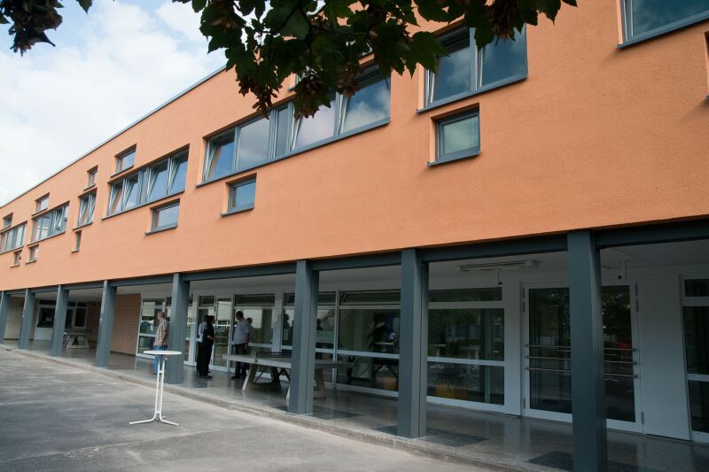 Die sanierte Don-Bosco-Förderschule in Sieglar ist jetzt Ganztagsschule.