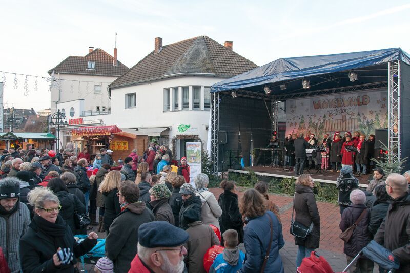 Der Troisdorfer Winterwald war auch in diesem Jahr gut besucht und stimmungsvoll.