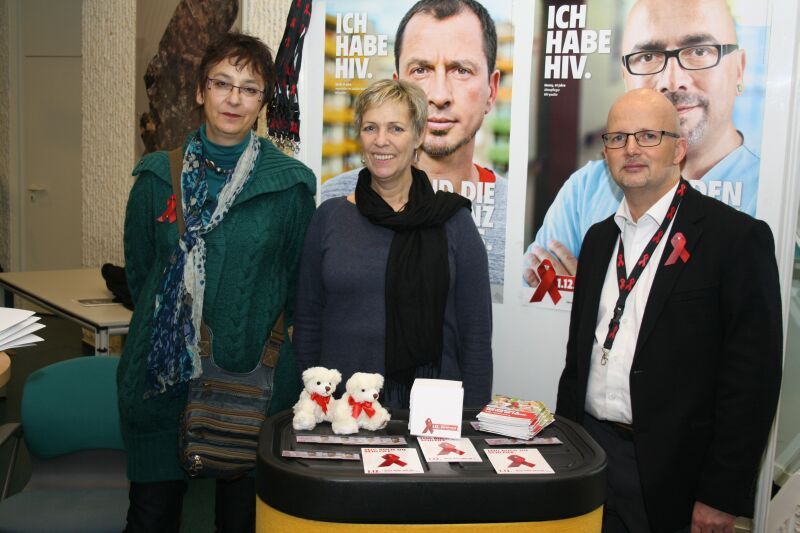 Martin Dohmstreich informierte zusammen mit seinen Kolleginnen Bettina Breuer und Anka Sobsich die Mitarbeiter im Rathaus.