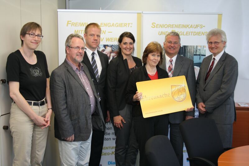 Land NRW, Stadt Troisdorf und Diakonisches Werk würdigen gemeinsam ehrenamtliches Engagement.