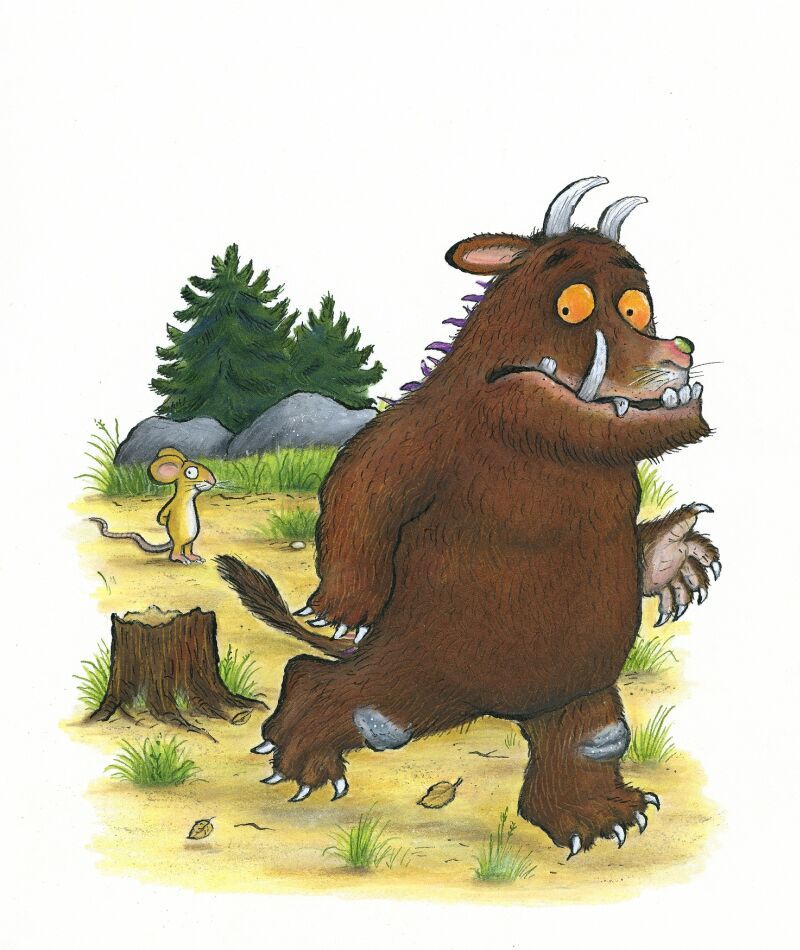 Abbildung aus: Der Grüffelo, Verlag Beltz & Gelberg, 1999.