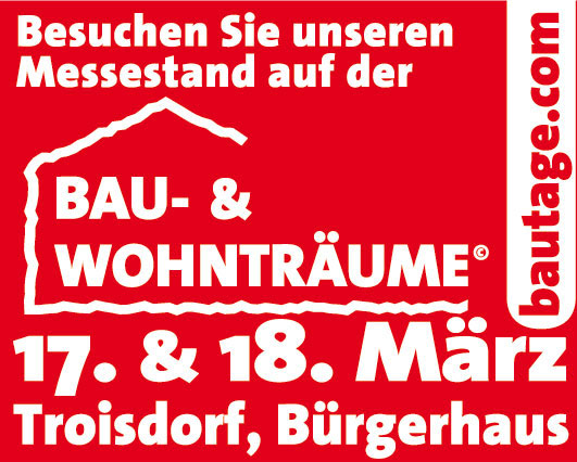 Willkommen zu den 13. Rhein-Sieg-Bautagen im Troisdorfer Bürgerhaus!