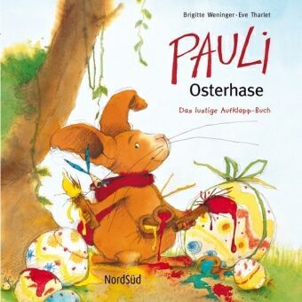 Das Buch über Pauli Osterhase, aus dem vorgelesen wird.