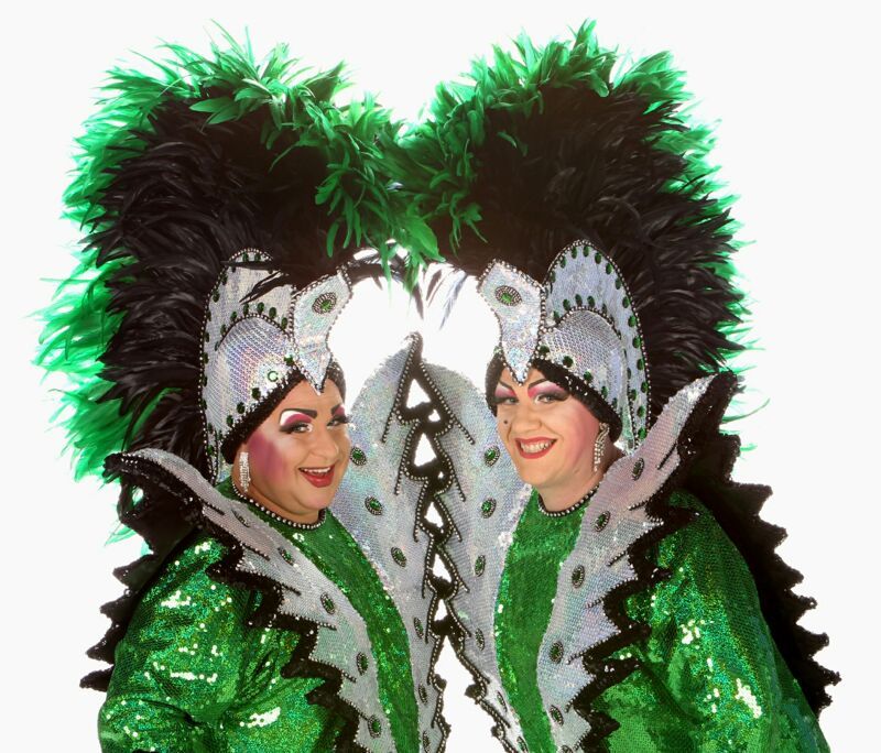 Viel Spaß beim Travestie-Programm von Ham & Egg!