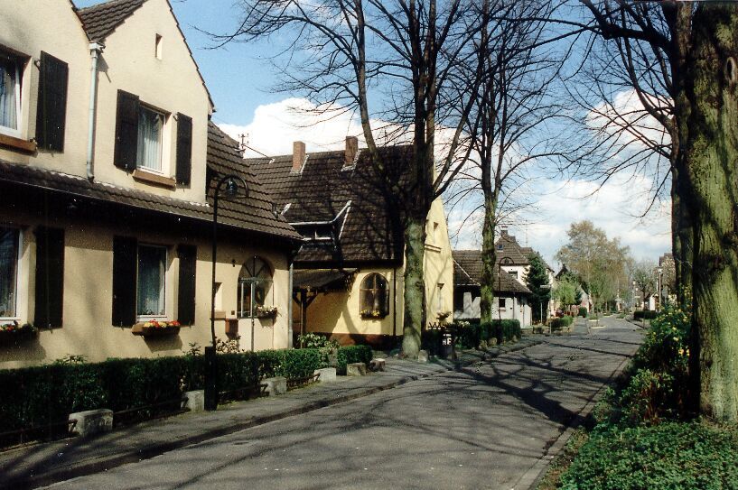 Die sogenannte Schwarze Kolonie in Troisdorf-FWH steht unter Denkmalschutz.
